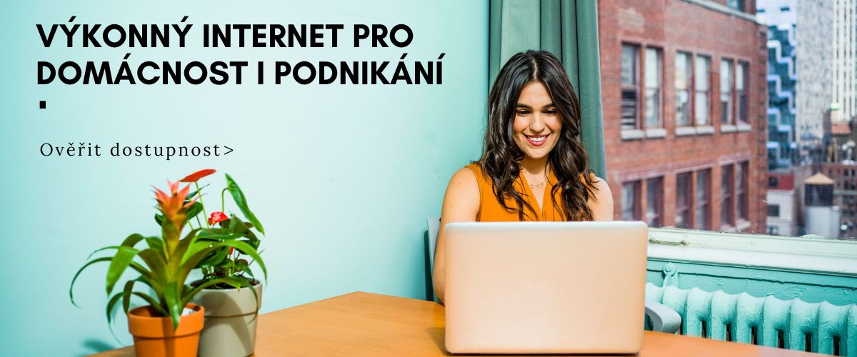 Optický Internet na doma v obci Jablonec nad Nisou Dostupnost až 2 000 Mb/s – Quadruple