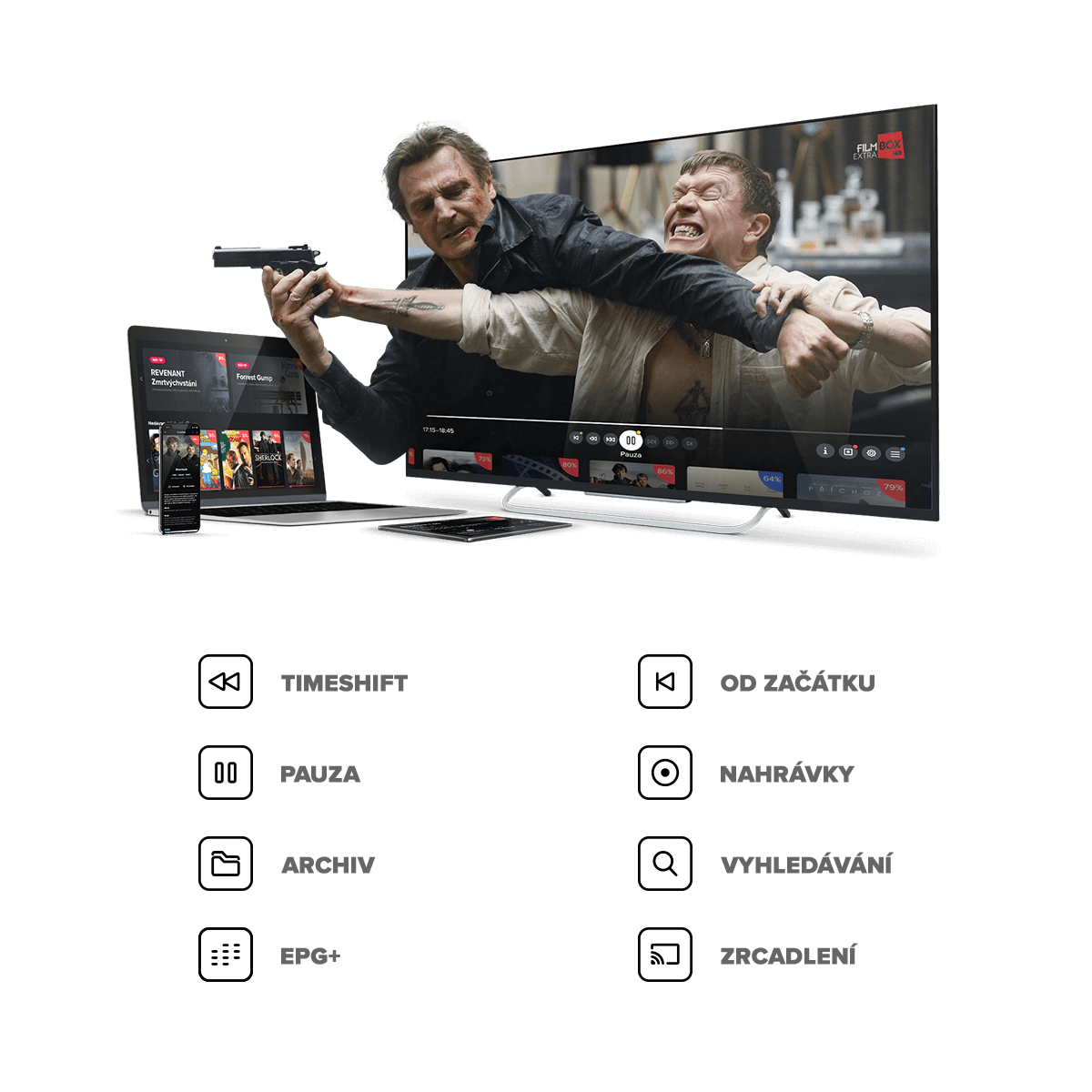 Přímá integrace internetové televize Q-CZ LiveTV až 133 TV programů